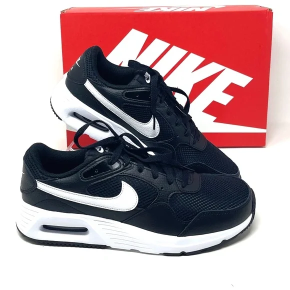 Nike Shoes Nike Air Max Sc Black White Canvas Cw4555 02 Mens